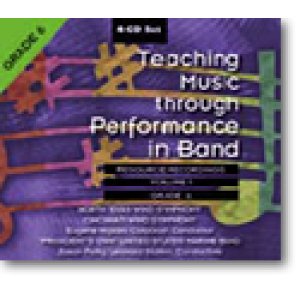 画像: CD　TEACHING MUSIC THROUGH PERFORMANCE IN BAND: VOLUME 1 GRADE 6 (4 CDS)（4枚組）