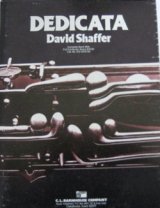 画像: 吹奏楽譜特価セール　デディカータ（DEDICATA)　作曲／David　Shaffer（デビット・シェーファー）