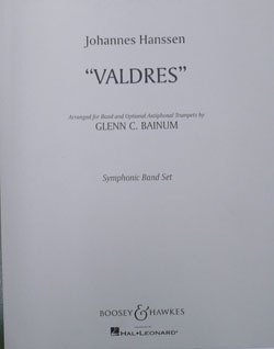 画像1: 吹奏楽譜　「ヴァルドレス」ノルウエー行進曲　作曲／Ｊ，　ハンセン　編曲／Bainum