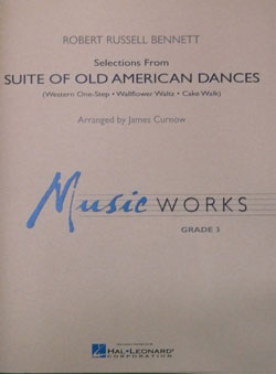 画像1: 吹奏楽譜　古いアメリカ舞曲による組曲（Suite　of　Old　American　Dances)　作曲／R,Rベネット　編曲／J,カーナウ