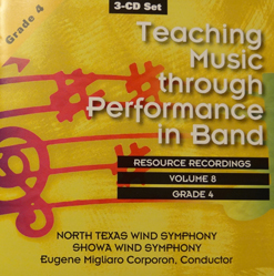 画像1: CD TEACHING MUSIC THROUGH PERFORMANCE IN BAND: VOLUME 8 GRADE 4（3枚組）
