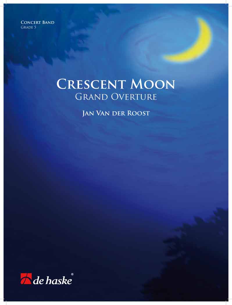 画像1: 吹奏楽譜　クレセント・ムーン(Crescent Moon) 作曲／ヤン・ヴァン・デル・ロースト
