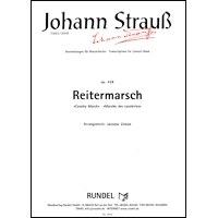 画像1: 吹奏楽譜　騎兵行進曲（Reitermarsch, op.428）　作曲：J.シュトラウス2世（編曲：J.ゼマン）