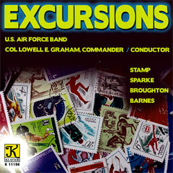 画像1: CD エクスカージョンズ(EXCURSIONS)　アメリカ空軍バンド・自主制作盤シリーズ　【2013年10月取扱開始】