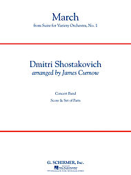 画像1: 吹奏楽譜 行進曲（「バラエティ・オーケストラのための組曲第1番」より）…　作曲／ドミートリイ・ショスタコーヴィチ　編曲／ジェームズ・カーナウ【2014年11月取扱開始】超話題！