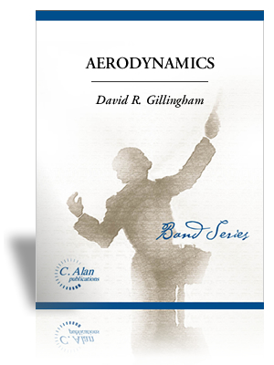 画像1: 吹奏楽譜　エアロダイナミクス (AERODYNAMICS)　作曲／デイヴィッド・ギリングハム(David Gillingham)