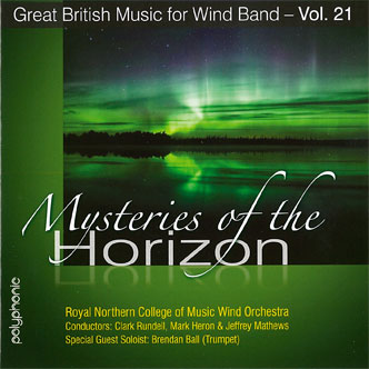 画像1: CD　地平線の神秘:イギリス吹奏楽作品集 第21集　【2016年6月取扱開始】