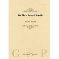 画像1: 吹奏楽譜　 In This Broad Earth ／この広い地球で　作曲／スティーヴン・ブライアント【2022年9月取扱開始】