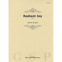画像1: 吹奏楽譜　レイディアント・ジョイ／Radiant Joy　作曲／スティーヴン・ブライアント【2022年9月取扱開始】