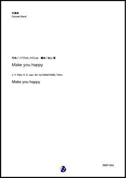 画像1: 吹奏楽譜 Make you happy（J.Y.Park, H.S.Lee／金山徹 編曲）【吹奏楽】【2023年取扱開始】