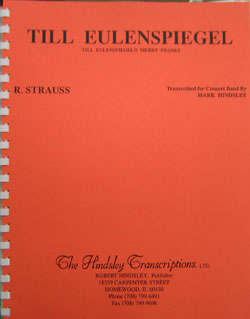 画像1: 吹奏楽譜　ティルオイレンシュピーゲルの愉快ないたずら　シュトラウス作曲　ハインズレー編曲