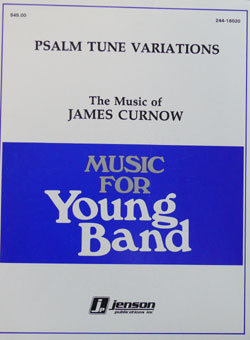画像1: 吹奏楽譜特価セール　PSALM　TUNE　VARIATIONS　作曲／JAMES　CURNOW