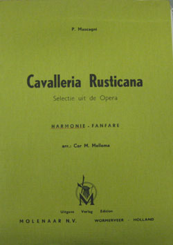 画像1: 吹奏楽譜特価セール　歌劇「カヴァレリア・ルスティカーナ」　作曲／マスカーニ　編曲／C.M.メレア