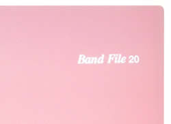 画像4: 楽譜ファイル　バンドファイル（20ポケット）リング式　【2022年4月改定】