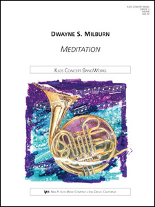 画像1: 吹奏楽譜 瞑想曲（Meditation）作曲／Dwayne Milburn （ ドゥエイン・ミルバーン ） 
