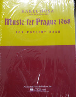 画像1: 吹奏楽譜　プラハのための音楽１９６８　作曲／フーサ